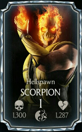 Scorpionhellspawn Mortal Kombat X Mobile Wikia Fandom Powered