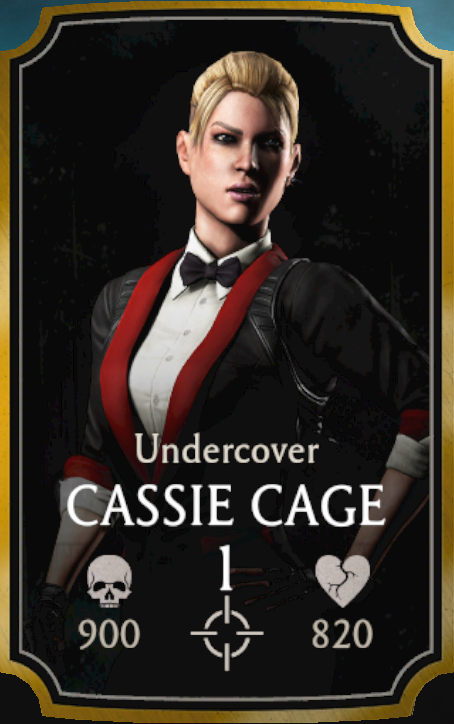 Cassie Cageundercover Mortal Kombat X Mobile Wikia Fandom Powered 4310