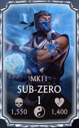 mk11 sub zero collector's edition