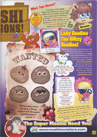 Moshi Monsters Lady Goo Goo Song Moshi Monsters Lady Goo Goo Song