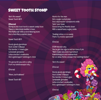 Sweet Tooth Stomp Moshi Monsters Wiki Fandom