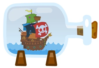 Cap N Buck S Ship In A Bottle Moshi Monsters Wiki Fandom