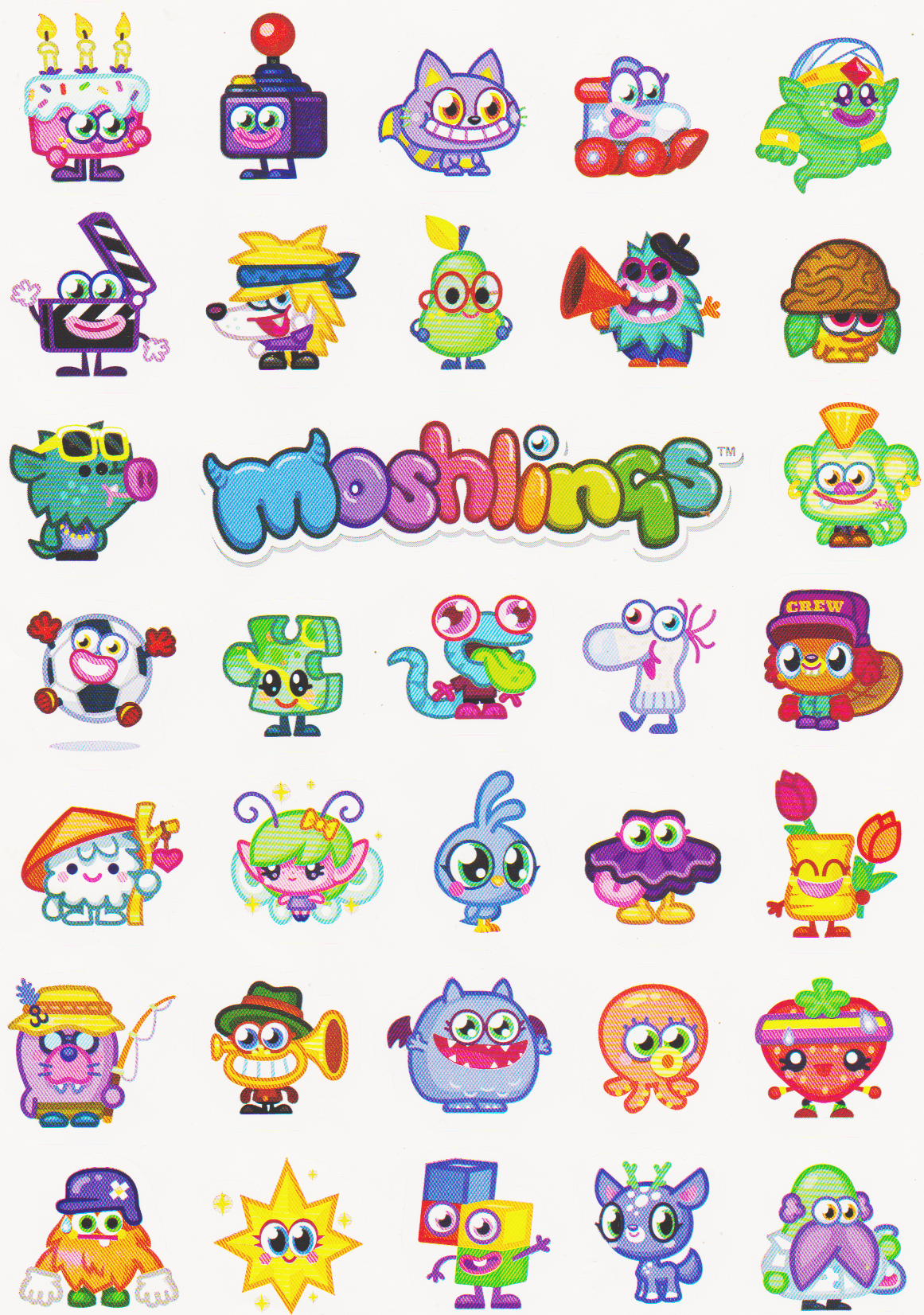 P Moshi Monsters Moshlings