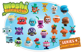 Moshi monsters series 1 list