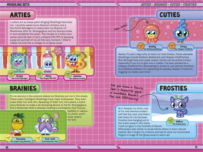 Moshi monsters series 1 list