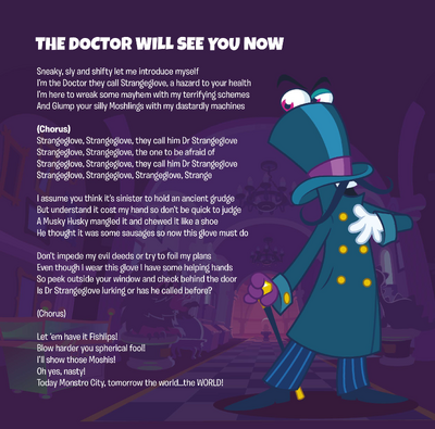 Moshi Monsters Dr Strangeglove