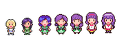 Meryl sprite development