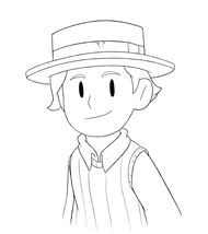 Floyd boater hat