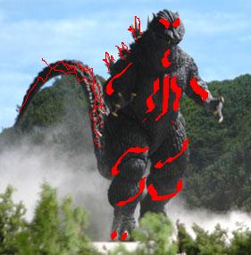 Demonic godzilla form 3