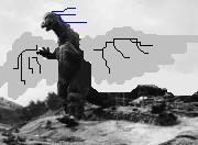 Feather Godzilla