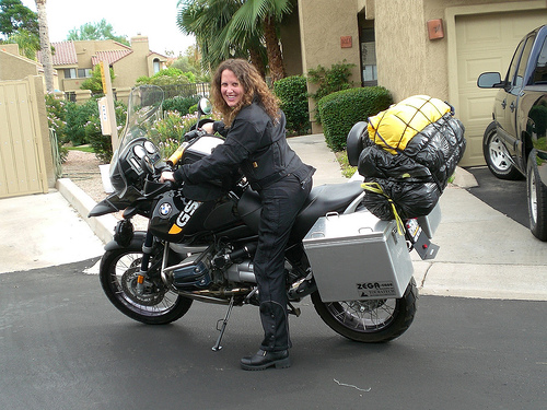 Suche single frau mit motorrad