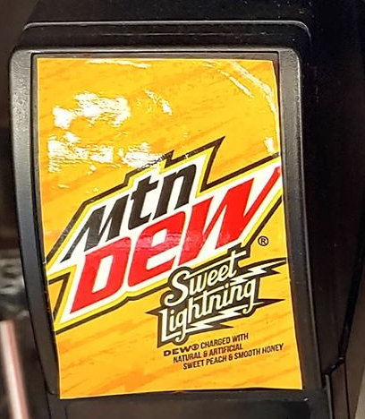 sweet lightning mountain dew nutrition label