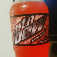 Mountain dew game fuel citrus cherry