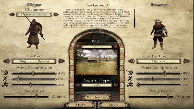 mount and blade battle map
