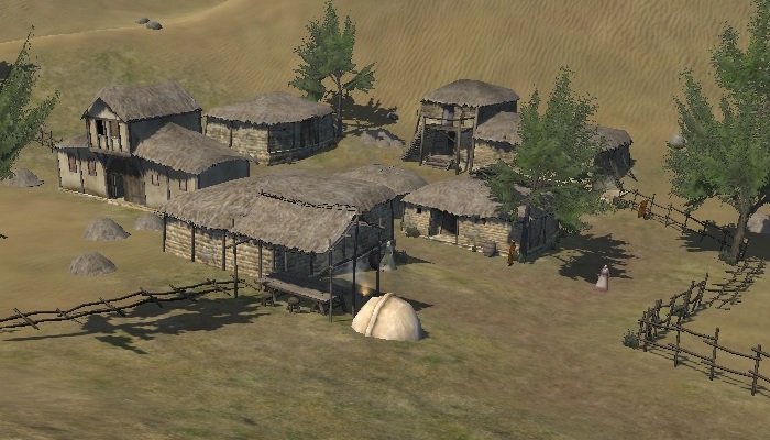 mount and blade warband village relation