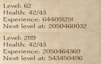 Level overflow