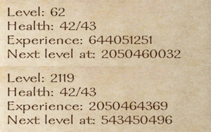 Level overflow