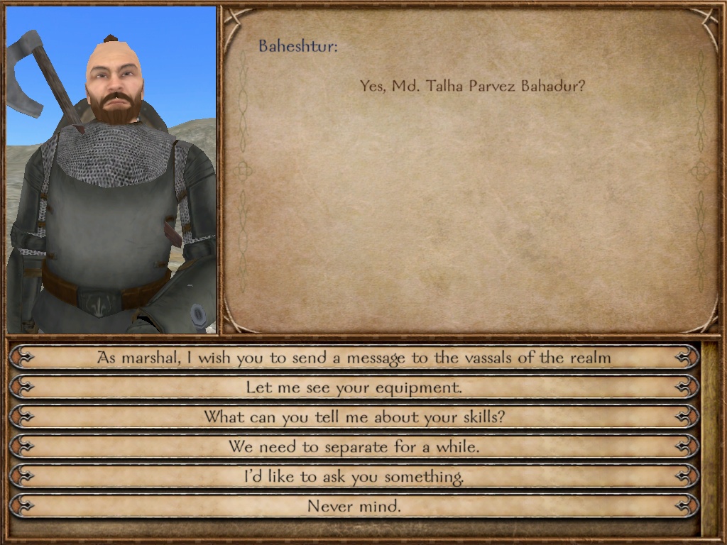 mount and blade warband honorable lords