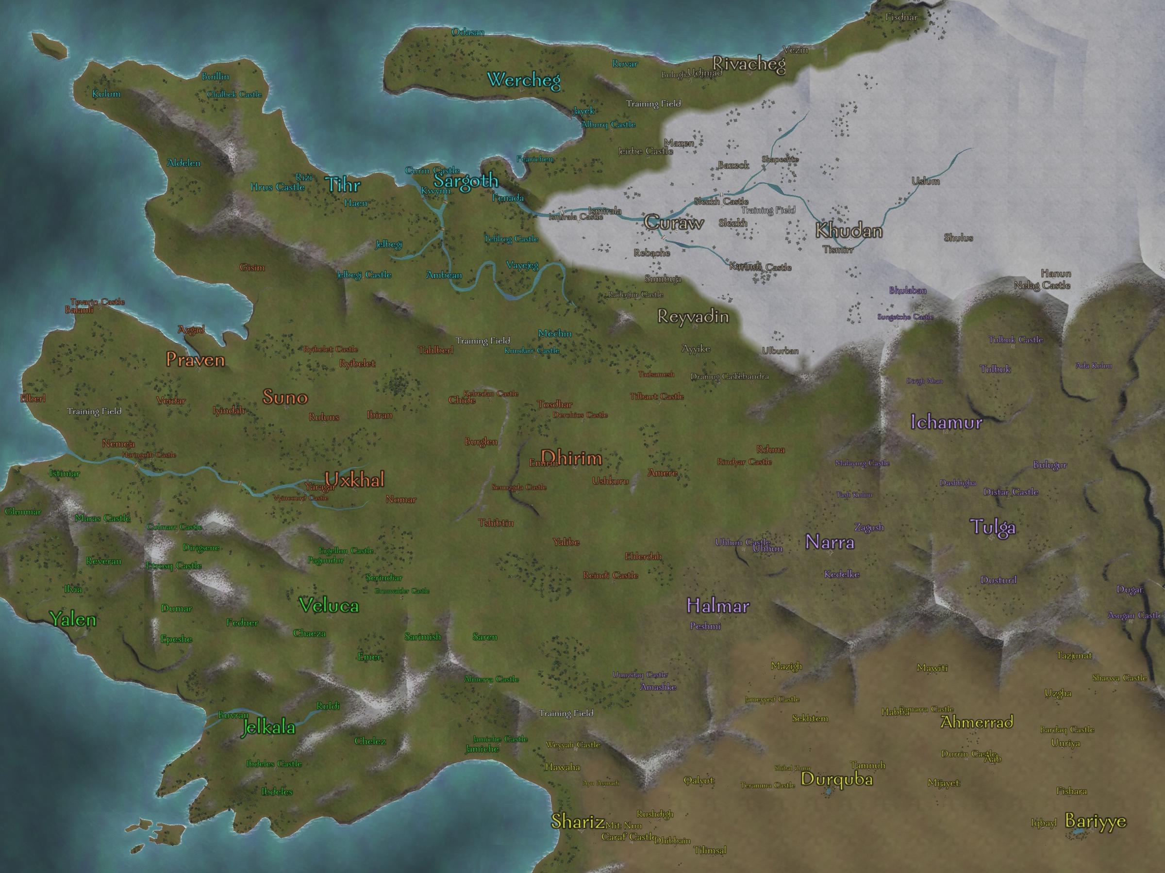 Overland map | Mount and Blade Wiki | Fandom