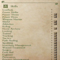 Skills Mount Blade Wiki Fandom
