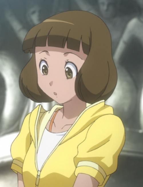 Brown Hair Anime Girl Pirate