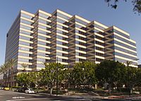 Warner studios office building burbank