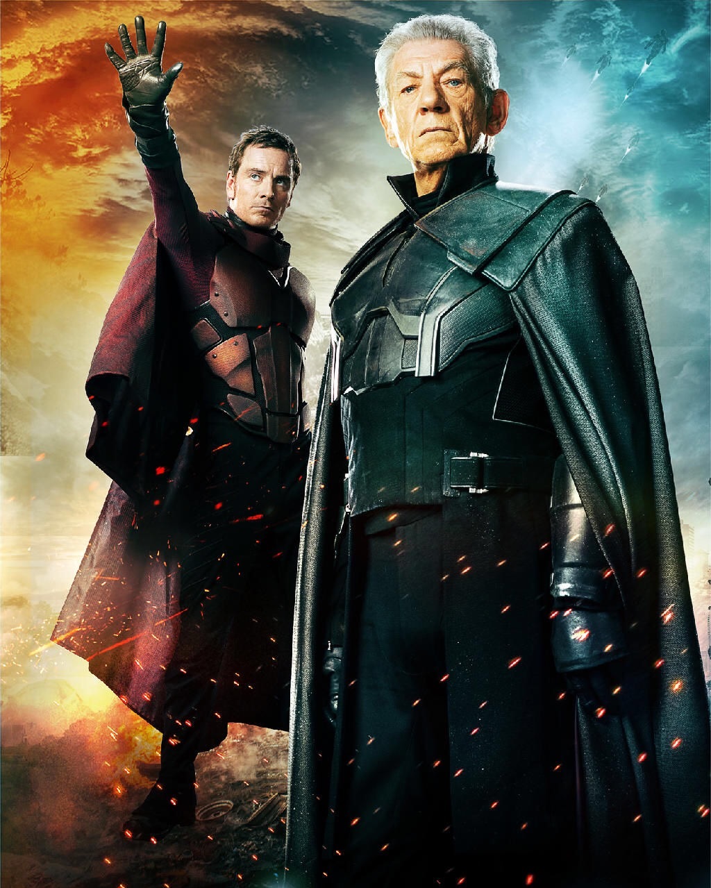 Resultado de imagem para marvel comics magneto ian mckellen michael fassbander"