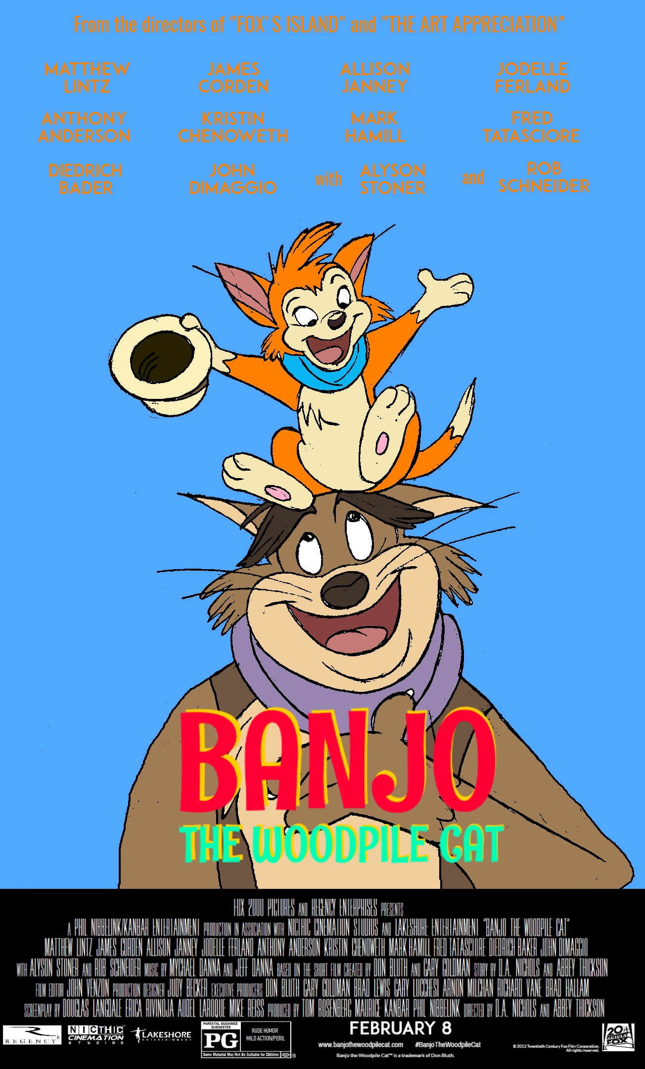 Banjo the Woodpile Cat (2013 film) Movie Fanon Wiki Fandom