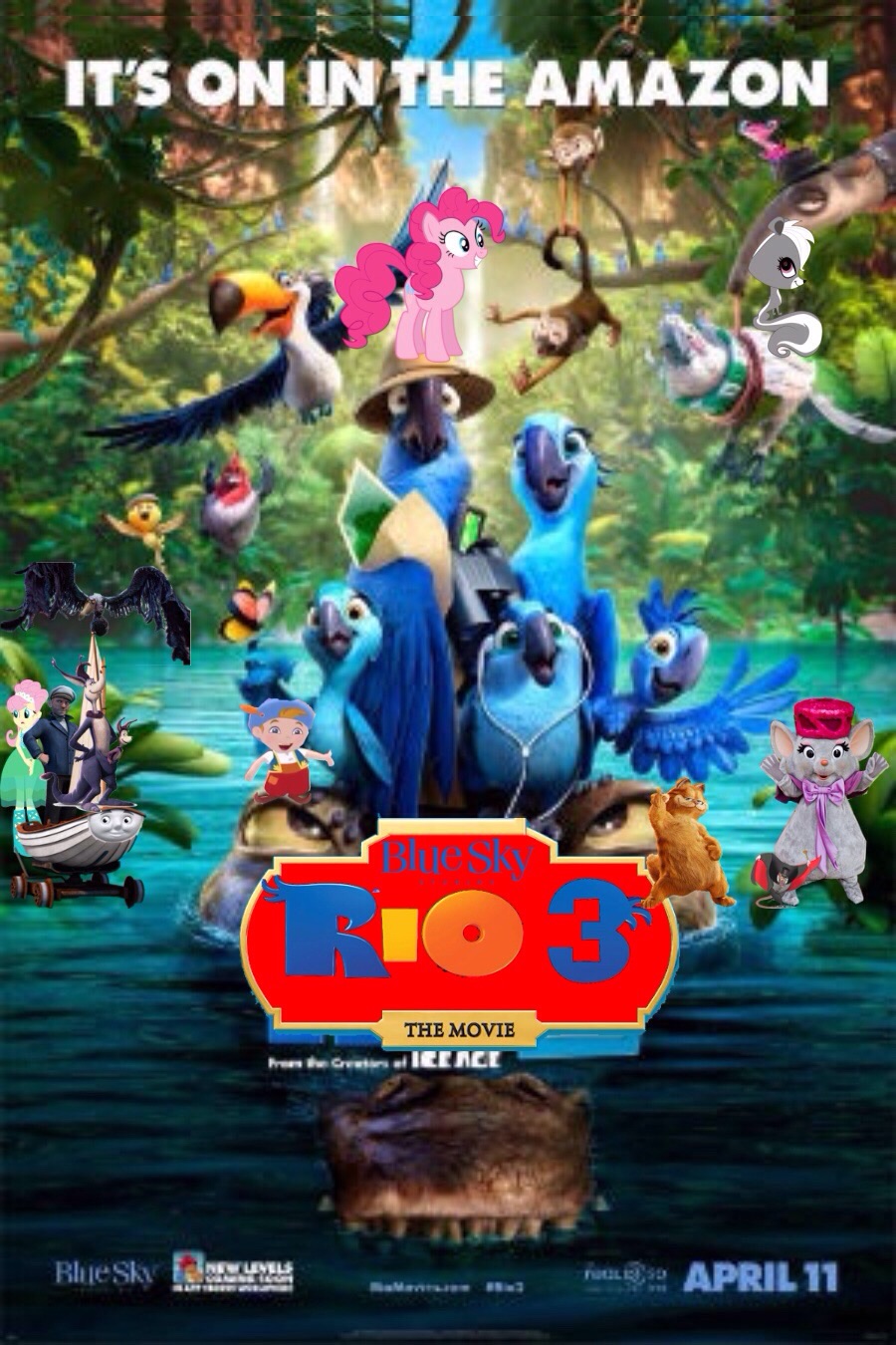 Image Rio 3 poster.jpg Moviepedia Wiki FANDOM powered by Wikia