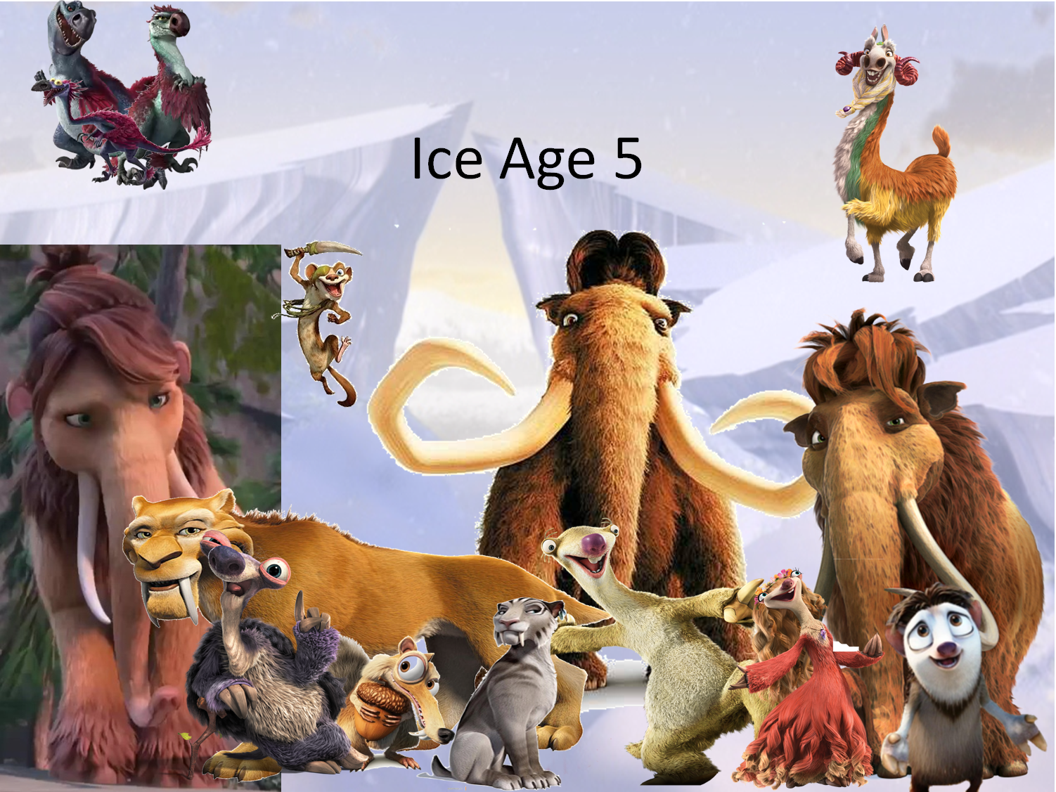 ice age adventures animals list