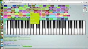 Lamp Multiplayer Piano Wikia Fandom - roblox piano keyboard v1.1 sheets