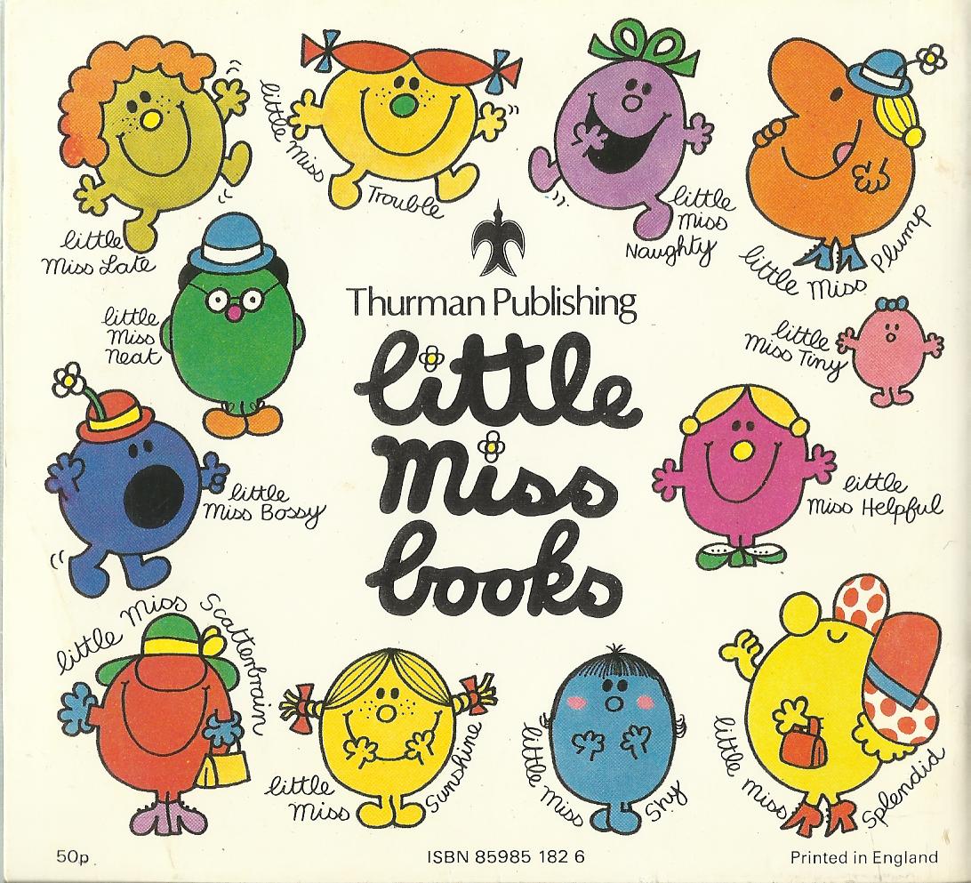 Mr. Men Little Miss, 각 성격