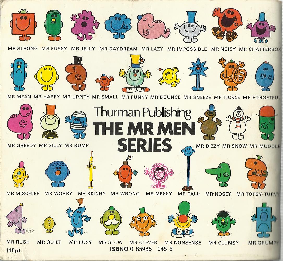 Image - Mr men late 70's back cover.jpg | Mr. Men Wiki | FANDOM powered ...