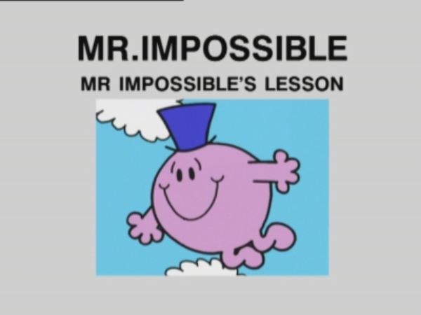 mister impossible book