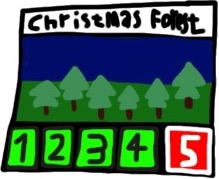 Christmas Forest Art