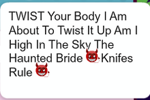 Twisted Bride Status
