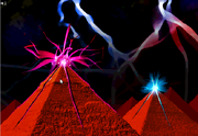 Neon Pyramids