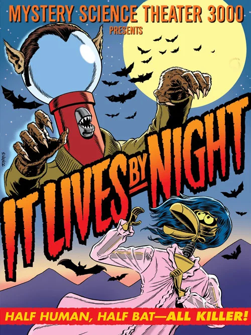 It lives by night