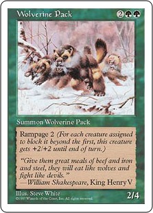 Wolverine Pack 5ED