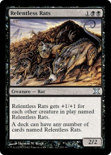 mtg relentless rats - mtg relentless dead