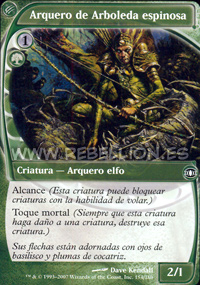 Arquero de arboleda espinosa