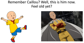 Caillou Meme Hair