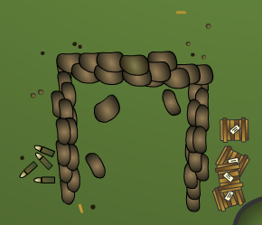 Sandbag Wall