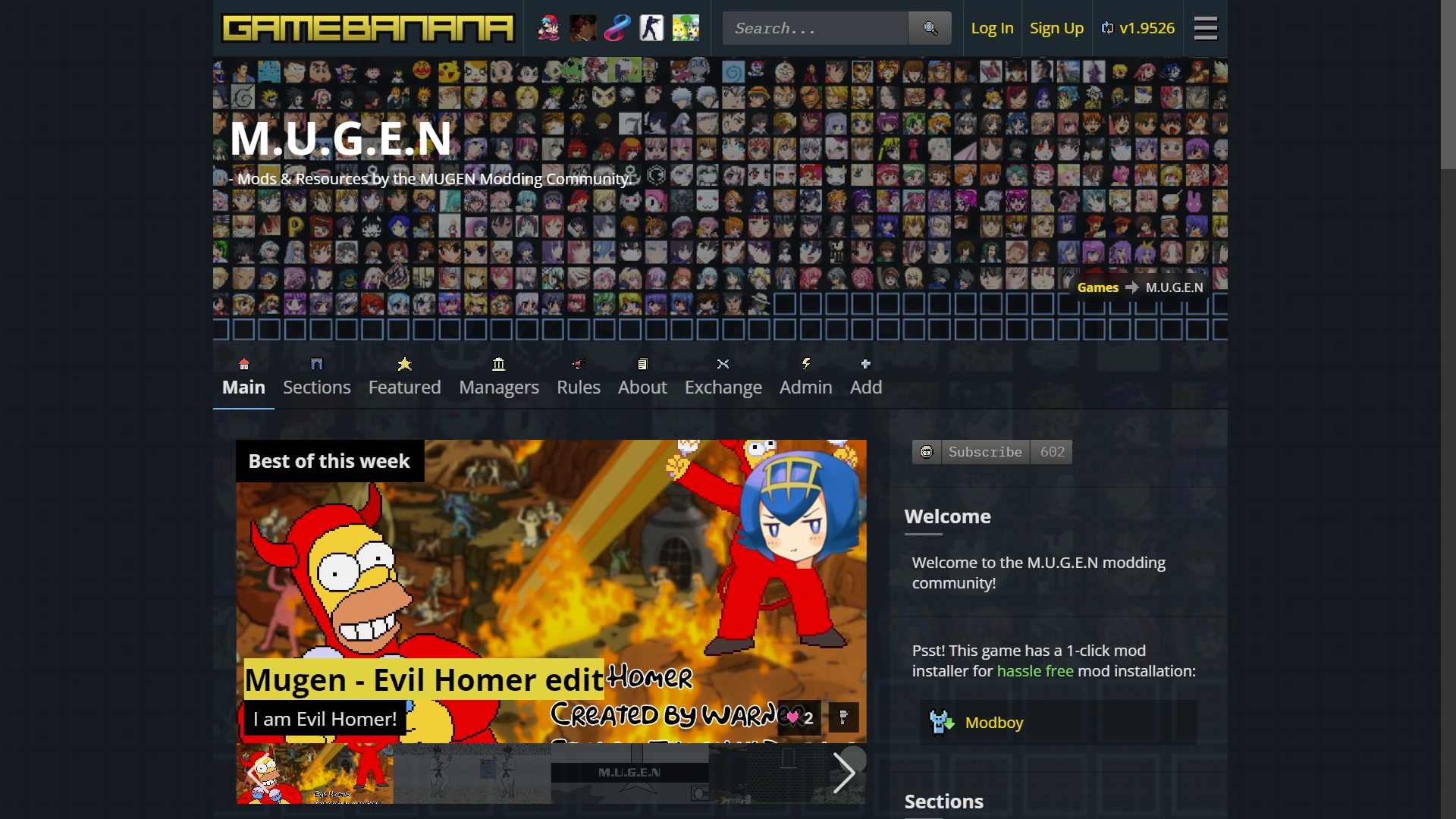 GameBanana MUGEN Database Fandom