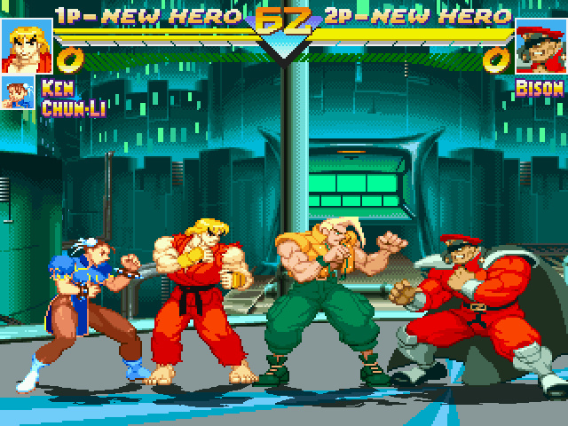 Mortal Kombat vs Street Fighter (640x480) mugen 1.0 - [ MOTIFS