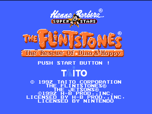 download the flintstones nes game