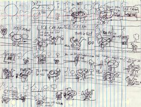 Untitled Ice Cream Animation Storyboard