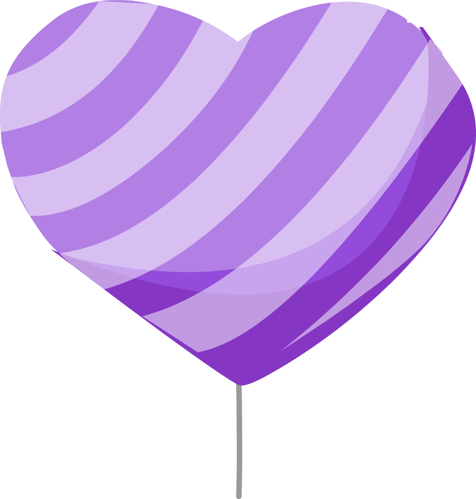 Imagen - CORAZON RAYADO VIOLETA.png | Wiki MundoGaturro ...