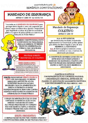 Remédios Constitucionais ms