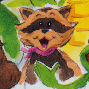 Garnett raccoon